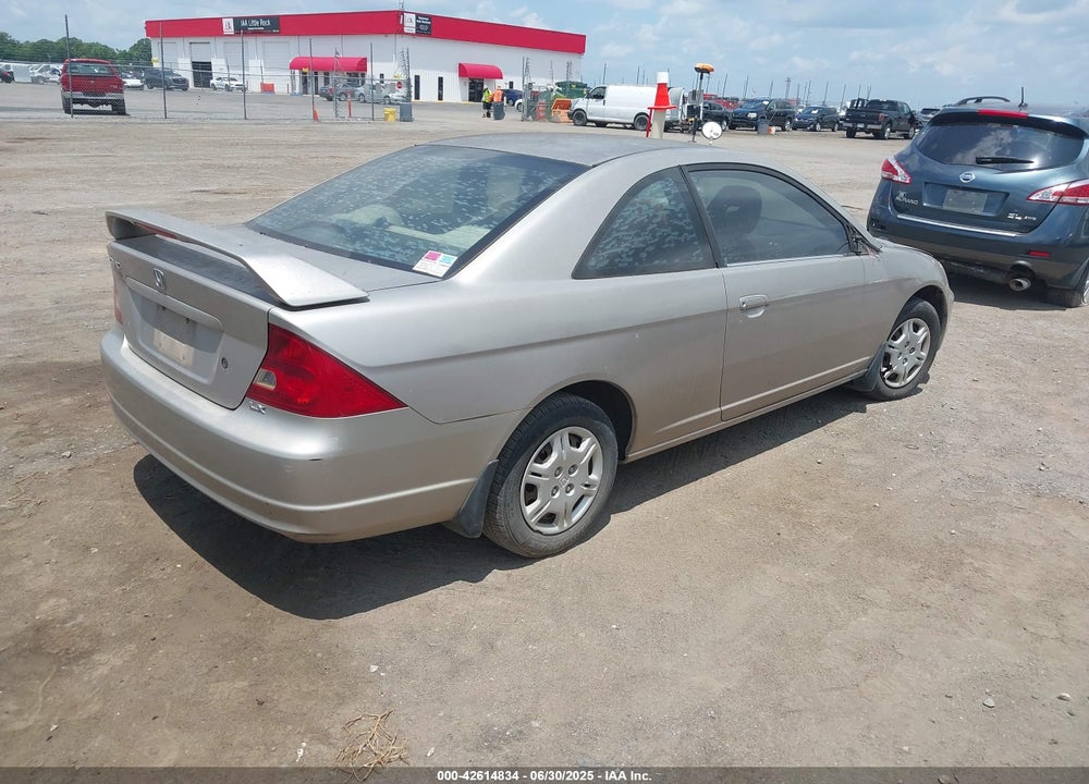 2002 HONDA CIVIC LX VIN: 1HGEM22592L030311