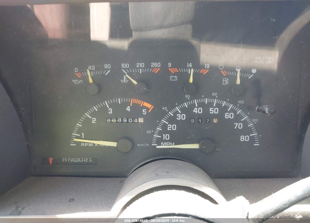 1994 GMC SIERRA K1500 VIN: 2GTEK19K9R1548669