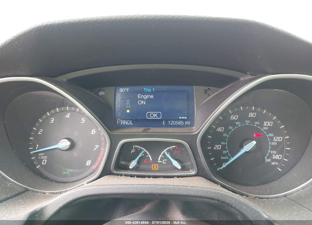 2014 FORD FOCUS SE VIN: 1FADP3F29EL417796