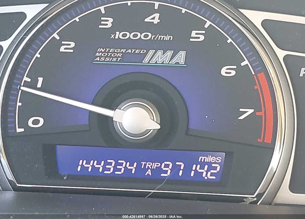 2006 HONDA CIVIC HYBRID VIN: JHMFA36216S026040