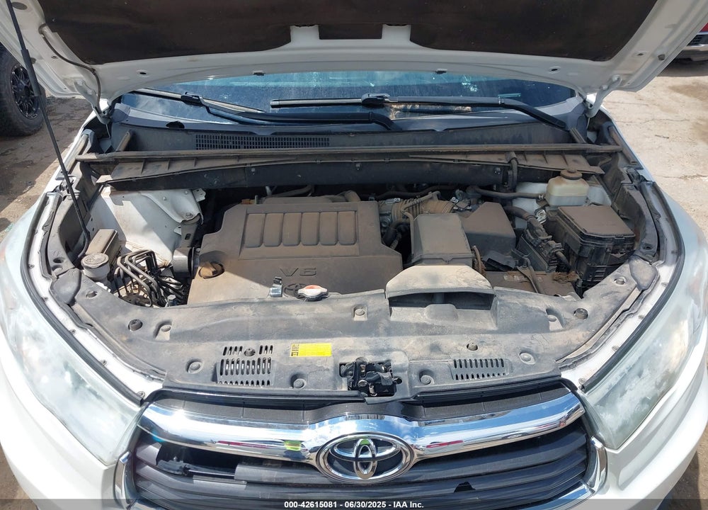 2016 TOYOTA HIGHLANDER VIN: 5TDYKRFH8GS122787