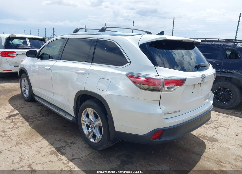 2016 TOYOTA HIGHLANDER VIN: 5TDYKRFH8GS122787