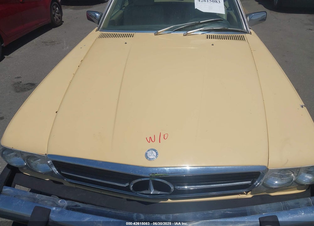 1980 MERCEDES-BENZ 450 VIN: 10704412060630