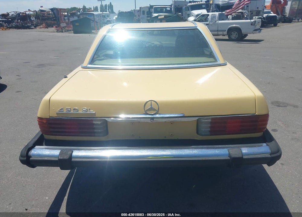 1980 MERCEDES-BENZ 450 VIN: 10704412060630