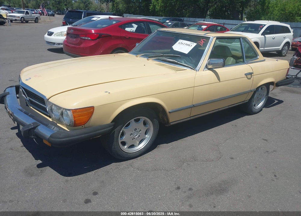 1980 MERCEDES-BENZ 450 VIN: 10704412060630
