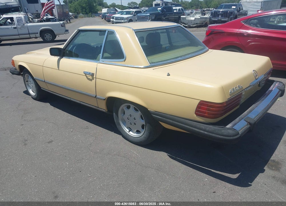 1980 MERCEDES-BENZ 450 VIN: 10704412060630