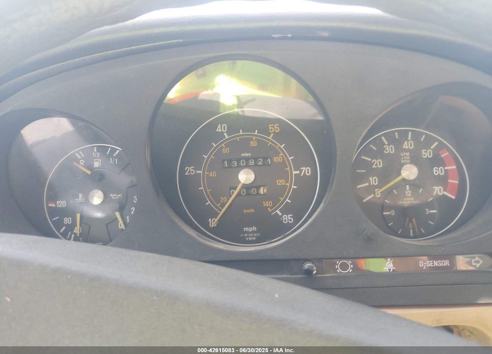 1980 MERCEDES-BENZ 450 VIN: 10704412060630
