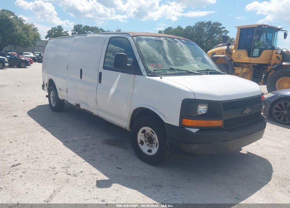 2007 CHEVROLET EXPRESS WORK VAN VIN: 1GCGG29V371113708