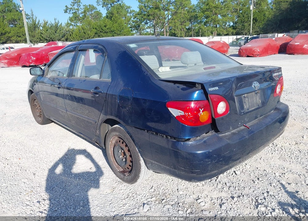 2003 TOYOTA COROLLA LE VIN: JTDBR38E132004924