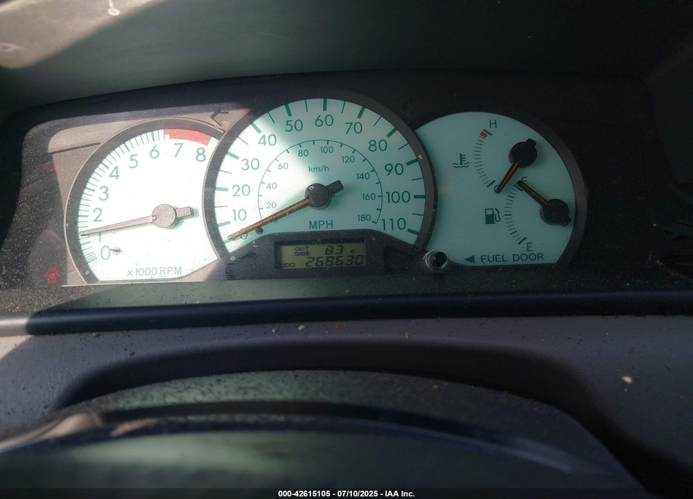 2003 TOYOTA COROLLA LE VIN: JTDBR38E132004924