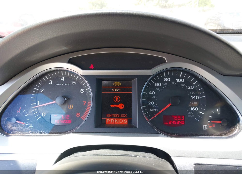 2008 AUDI A6 3.2 VIN: WAUDH74F08N181632