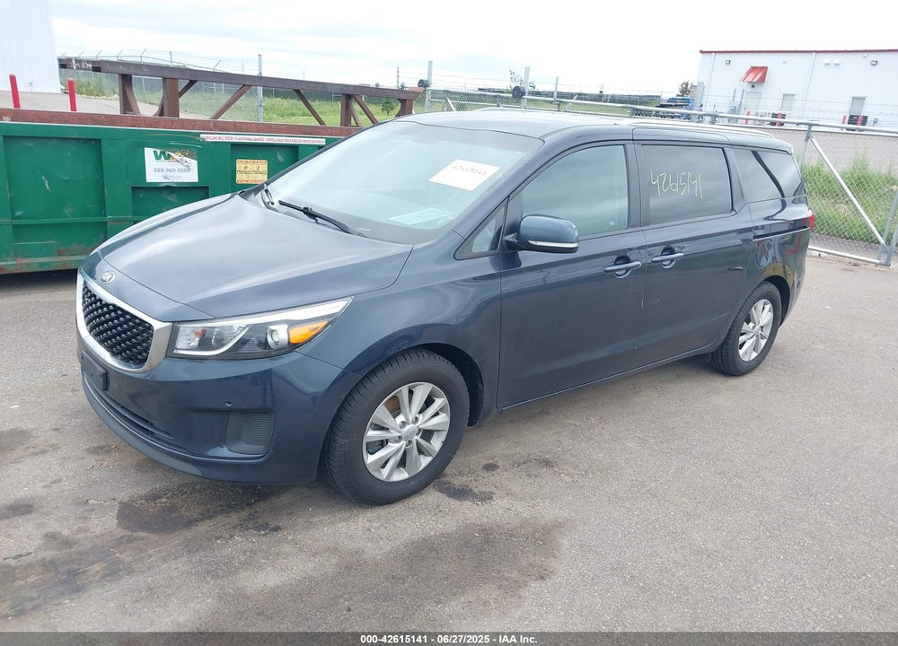 2017 KIA SEDONA LX VIN: KNDMB5C15H6247892