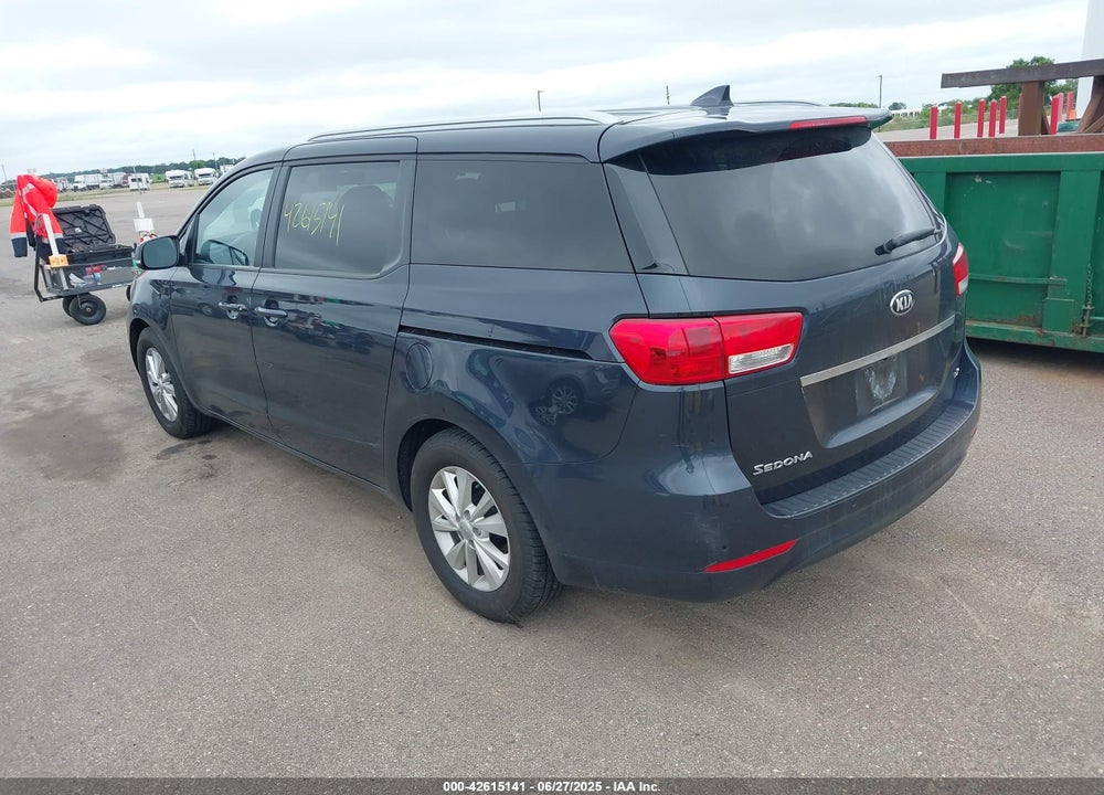 2017 KIA SEDONA LX VIN: KNDMB5C15H6247892