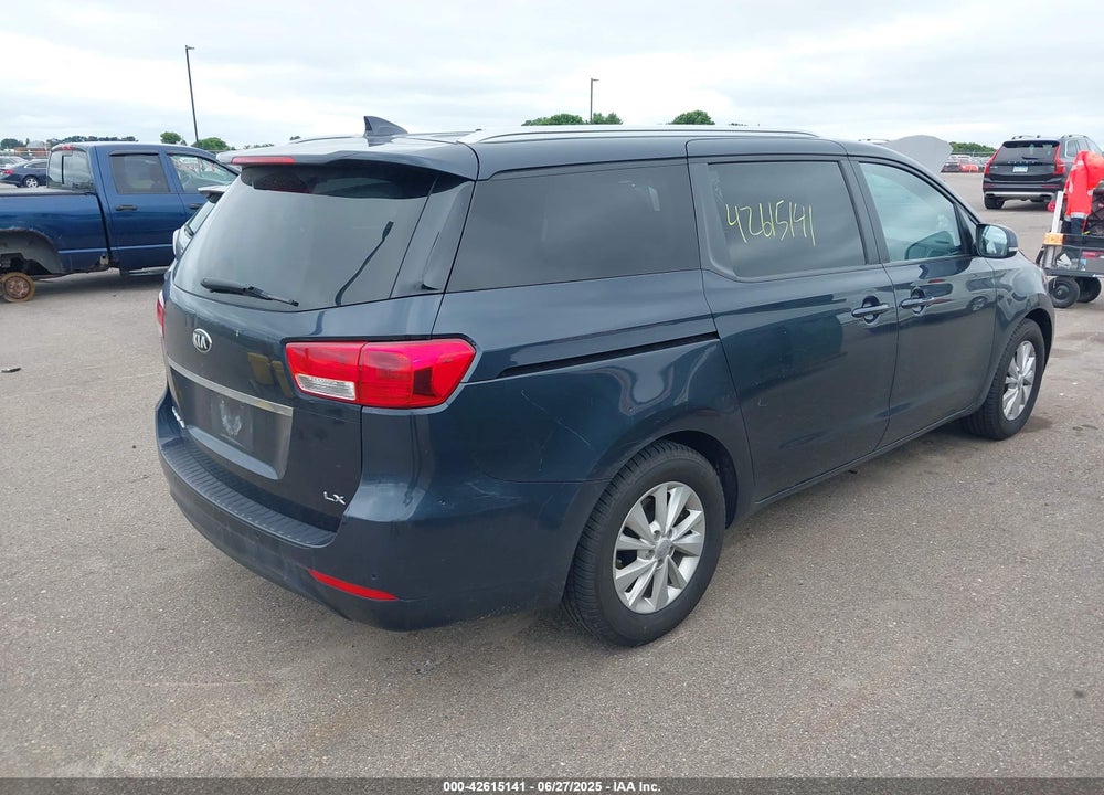 2017 KIA SEDONA LX VIN: KNDMB5C15H6247892