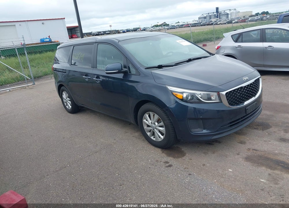 2017 KIA SEDONA LX VIN: KNDMB5C15H6247892
