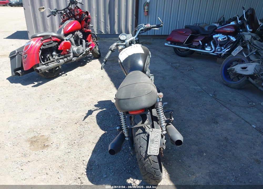 2008 TRIUMPH MOTORCYCLE BONNEVILLE VIN: SMT900K198T338179