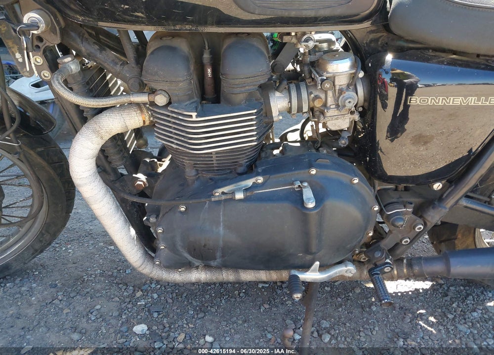 2008 TRIUMPH MOTORCYCLE BONNEVILLE VIN: SMT900K198T338179