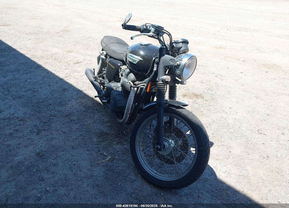2008 TRIUMPH MOTORCYCLE BONNEVILLE VIN: SMT900K198T338179