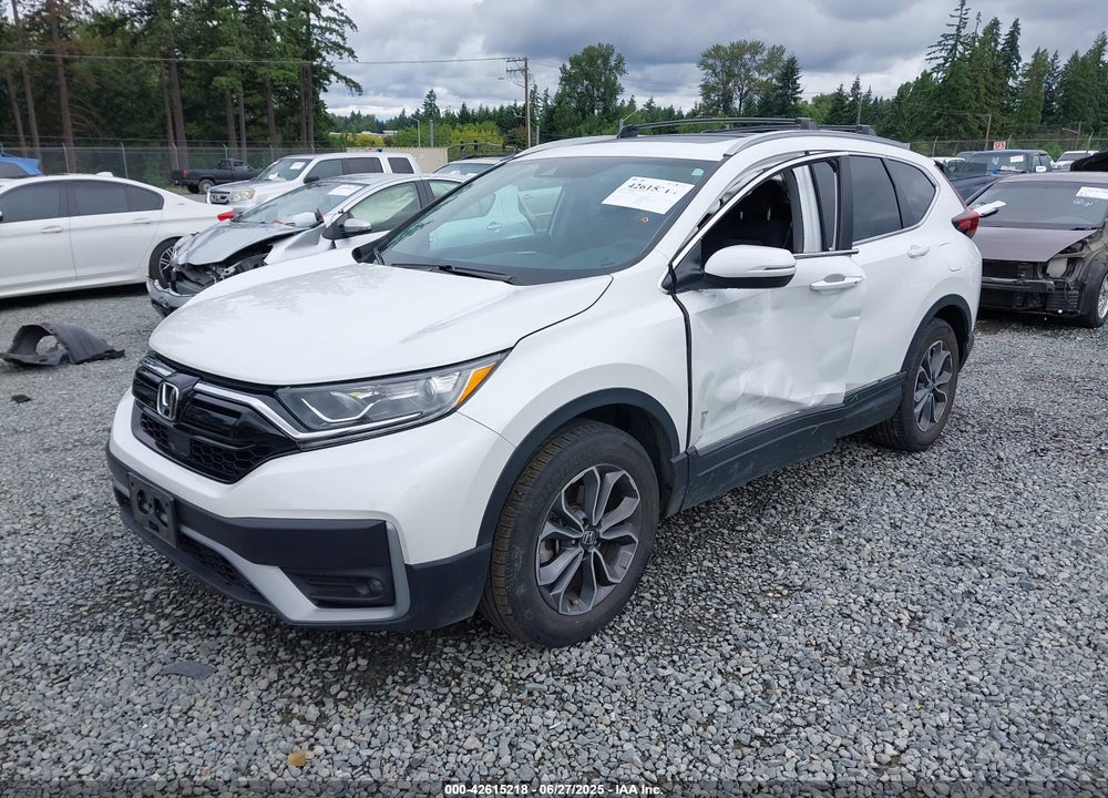 2021 HONDA CR-V AWD EX VIN: 2HKRW2H56MH677533