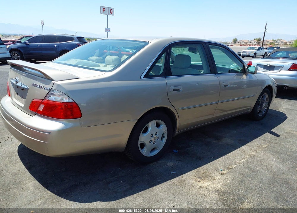 2003 TOYOTA AVALON XLS VIN: 4T1BF28BX3U310934