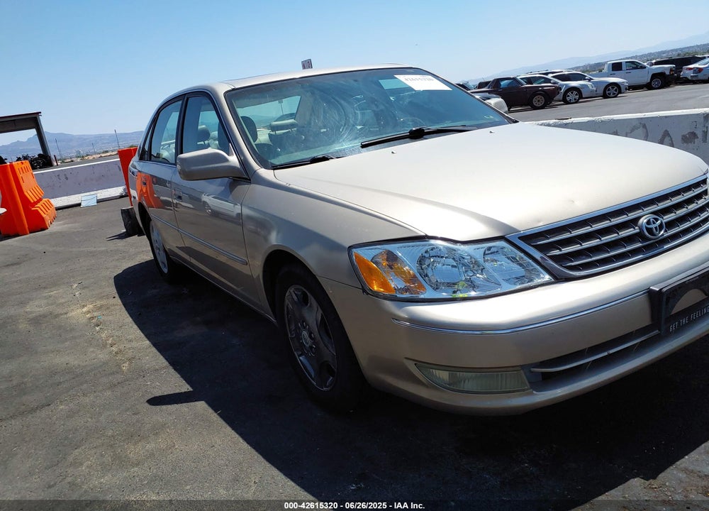 2003 TOYOTA AVALON XLS VIN: 4T1BF28BX3U310934