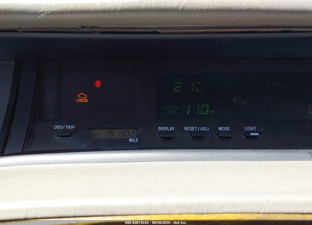 2003 TOYOTA AVALON XLS VIN: 4T1BF28BX3U310934