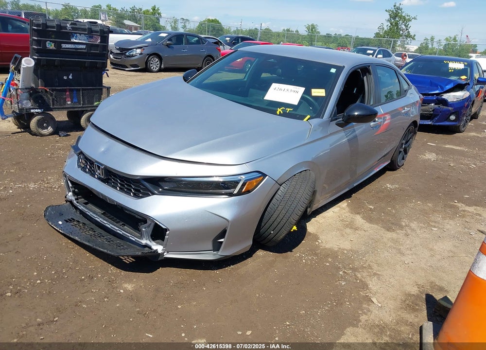 2025 HONDA CIVIC VIN: 2HGFE2F58SH570600