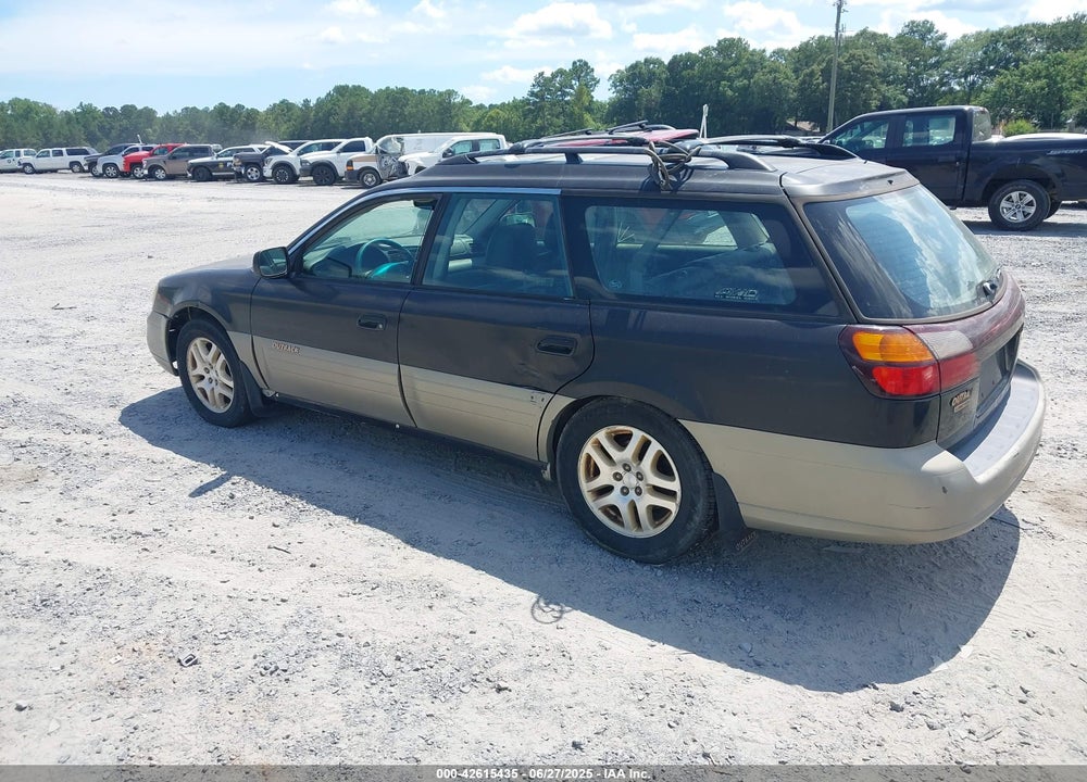 2000 SUBARU OUTBACK LIMITED VIN: 4S3BH6860Y7663956