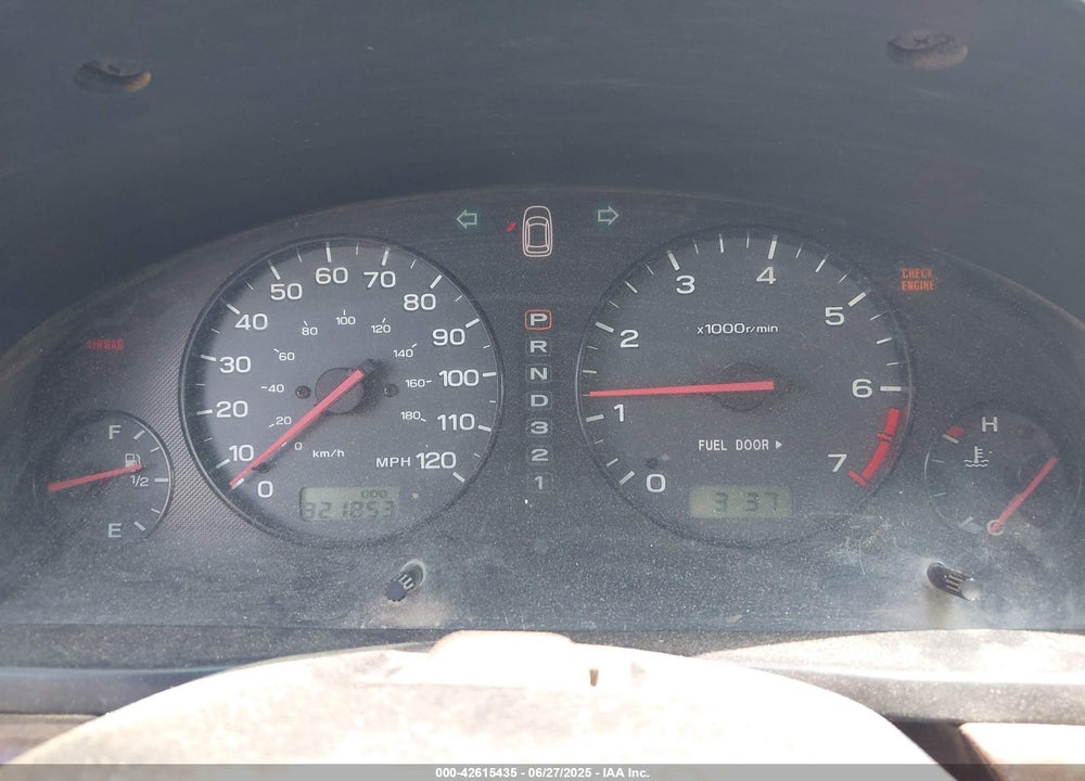 2000 SUBARU OUTBACK LIMITED VIN: 4S3BH6860Y7663956