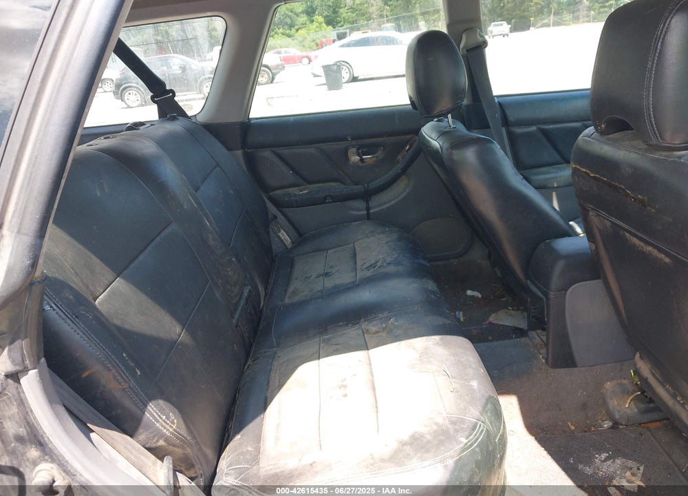 2000 SUBARU OUTBACK LIMITED VIN: 4S3BH6860Y7663956