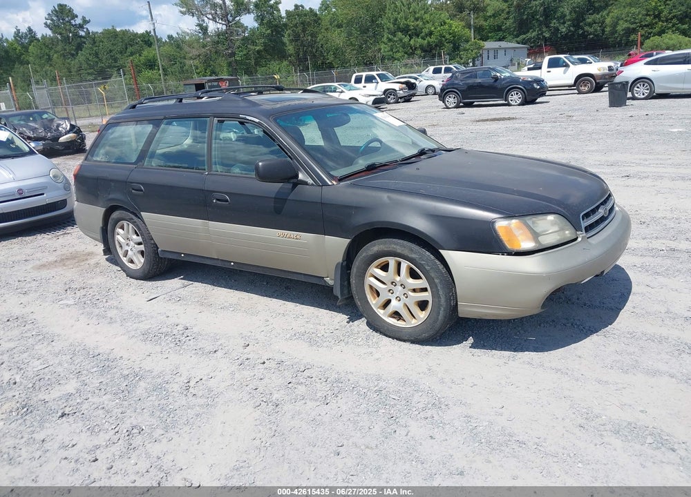 2000 SUBARU OUTBACK LIMITED VIN: 4S3BH6860Y7663956
