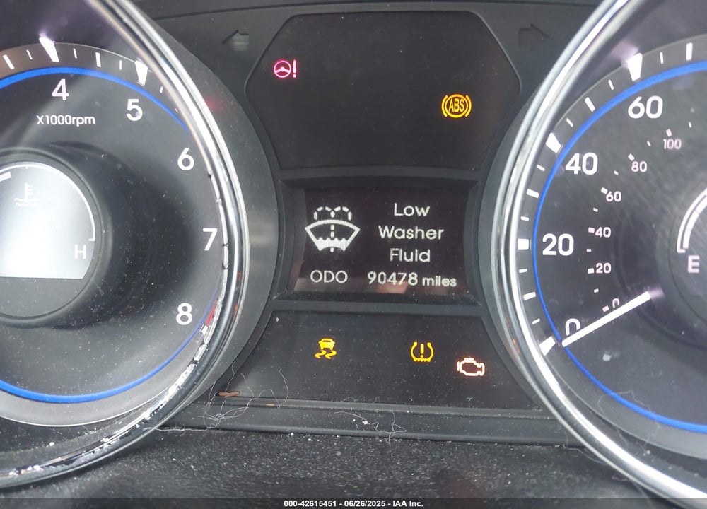2014 HYUNDAI SONATA GLS VIN: 5NPEB4AC6EH920452