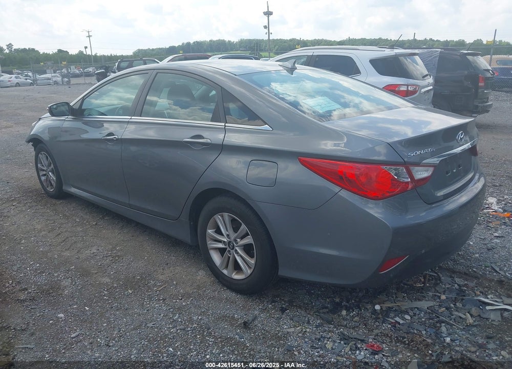 2014 HYUNDAI SONATA GLS VIN: 5NPEB4AC6EH920452