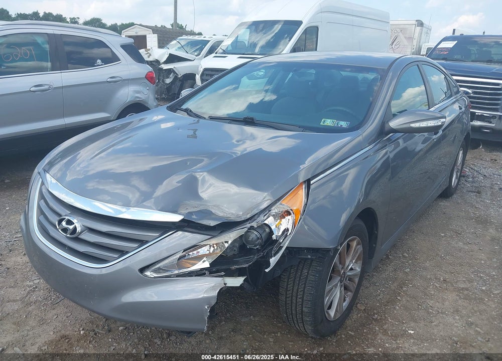 2014 HYUNDAI SONATA GLS VIN: 5NPEB4AC6EH920452