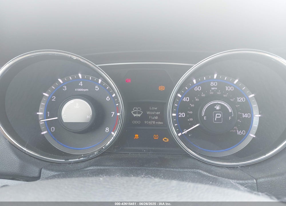 2014 HYUNDAI SONATA GLS VIN: 5NPEB4AC6EH920452
