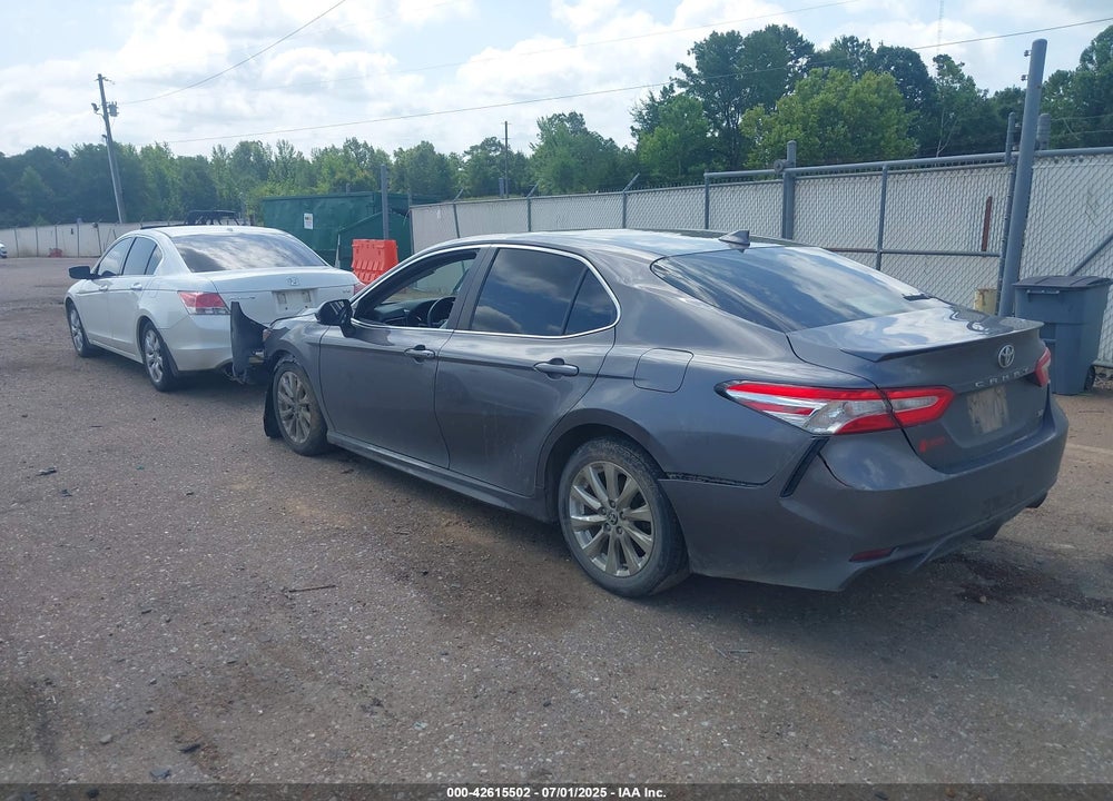 2020 TOYOTA CAMRY VIN: 4T1G11AK3LU878287