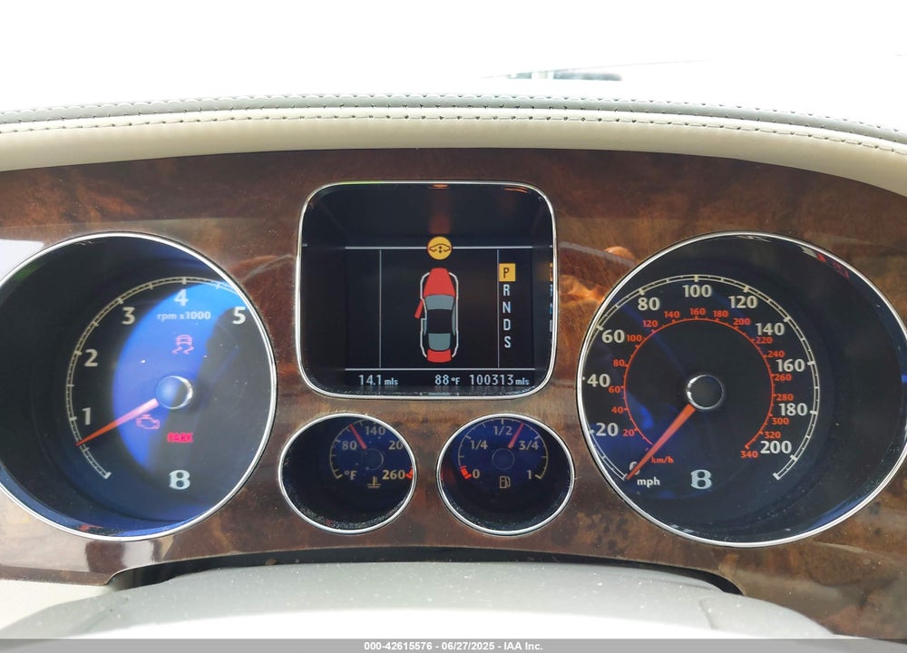 2008 BENTLEY CONTINENTAL VIN: SCBBR93W98C051674
