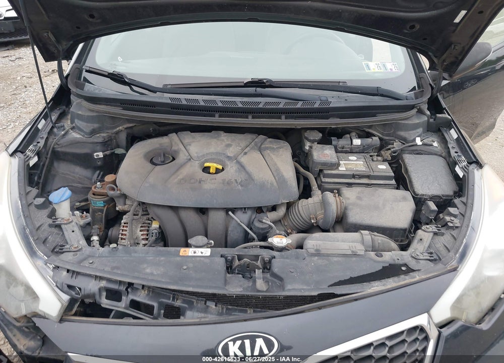 2016 KIA FORTE VIN: KNAFK4A6XG5446567