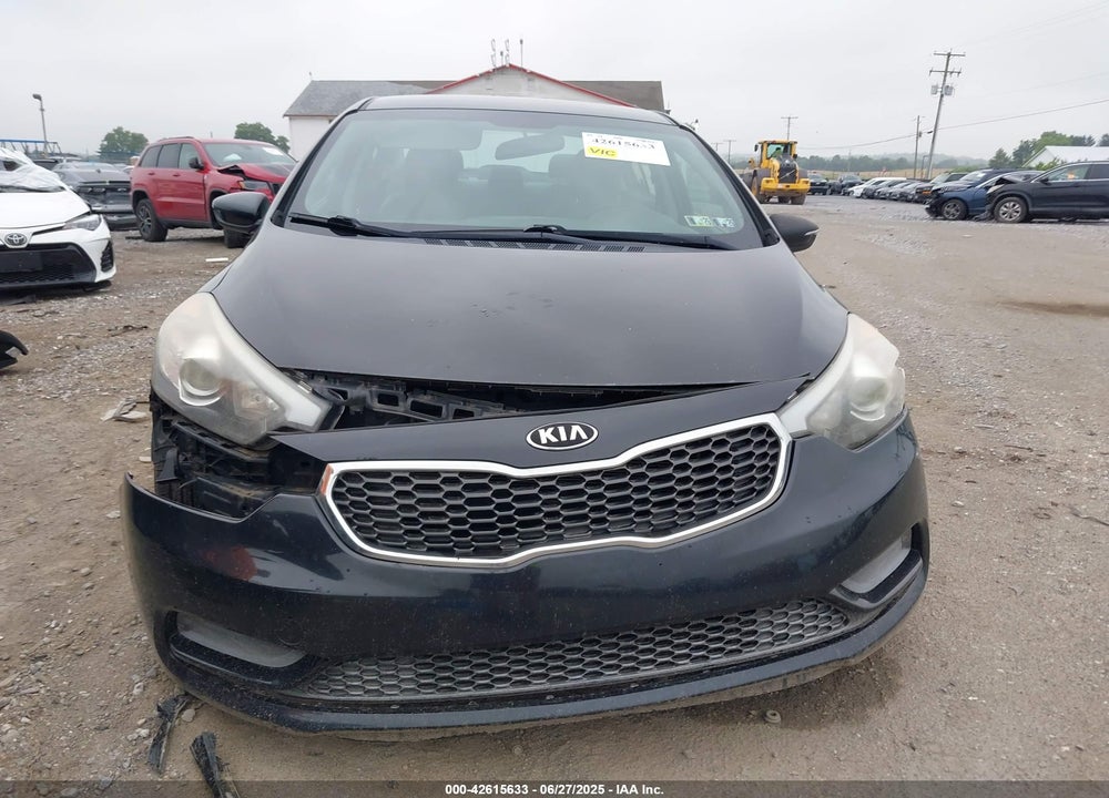 2016 KIA FORTE VIN: KNAFK4A6XG5446567