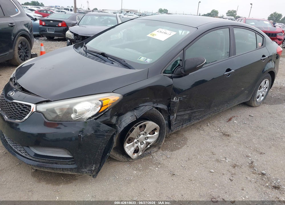 2016 KIA FORTE VIN: KNAFK4A6XG5446567