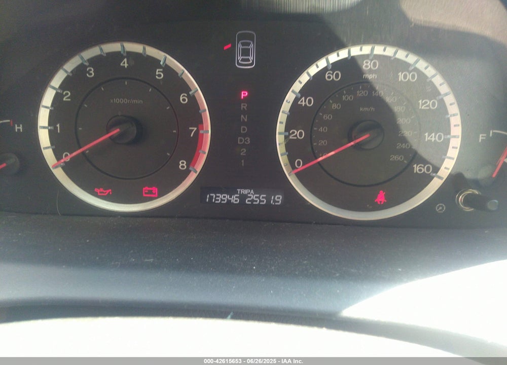 2008 HONDA ACCORD 2.4 LX VIN: 1HGCP26348A082165