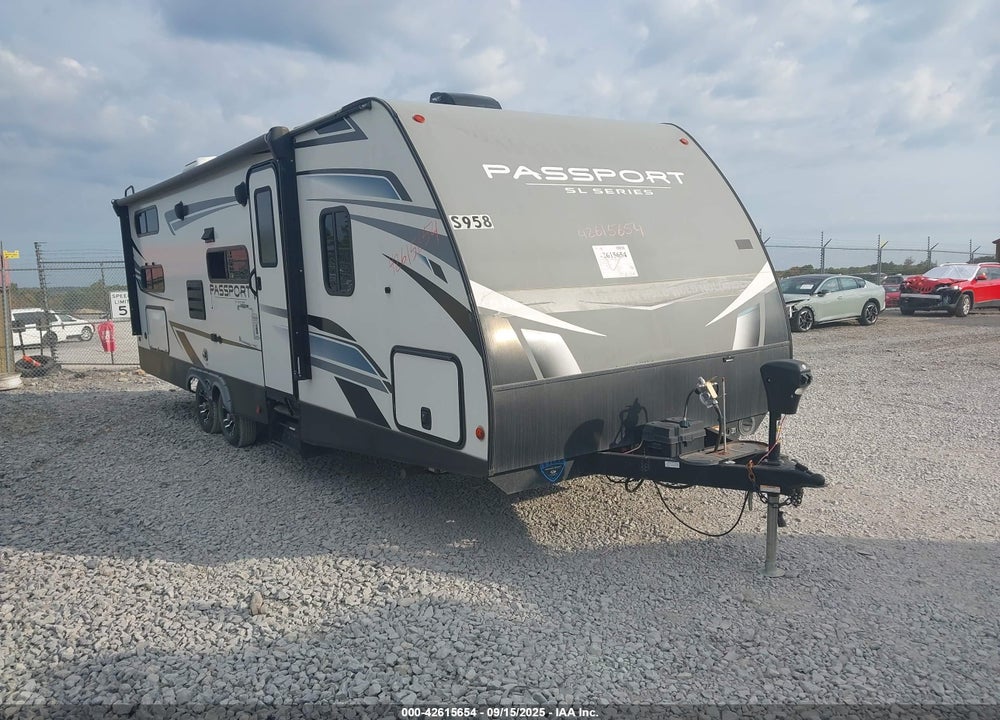 2021 KEYSTONE RV PASSPORT VIN: 4YDT26829MK415227