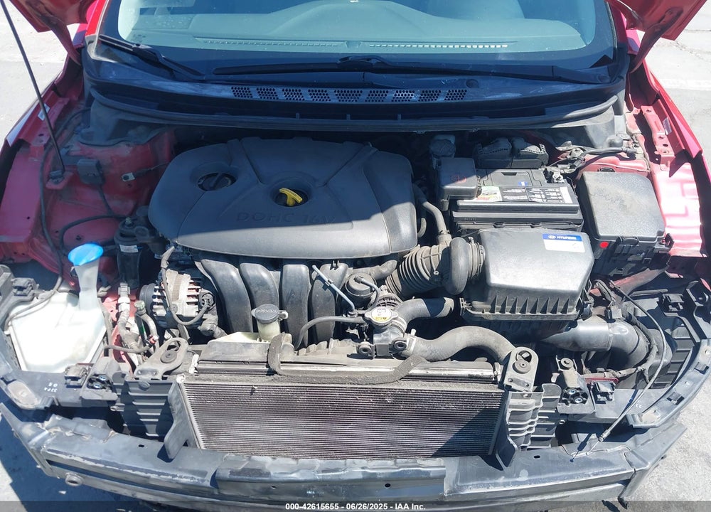 2015 HYUNDAI ELANTRA VIN: KMHDH4AE9FU355161
