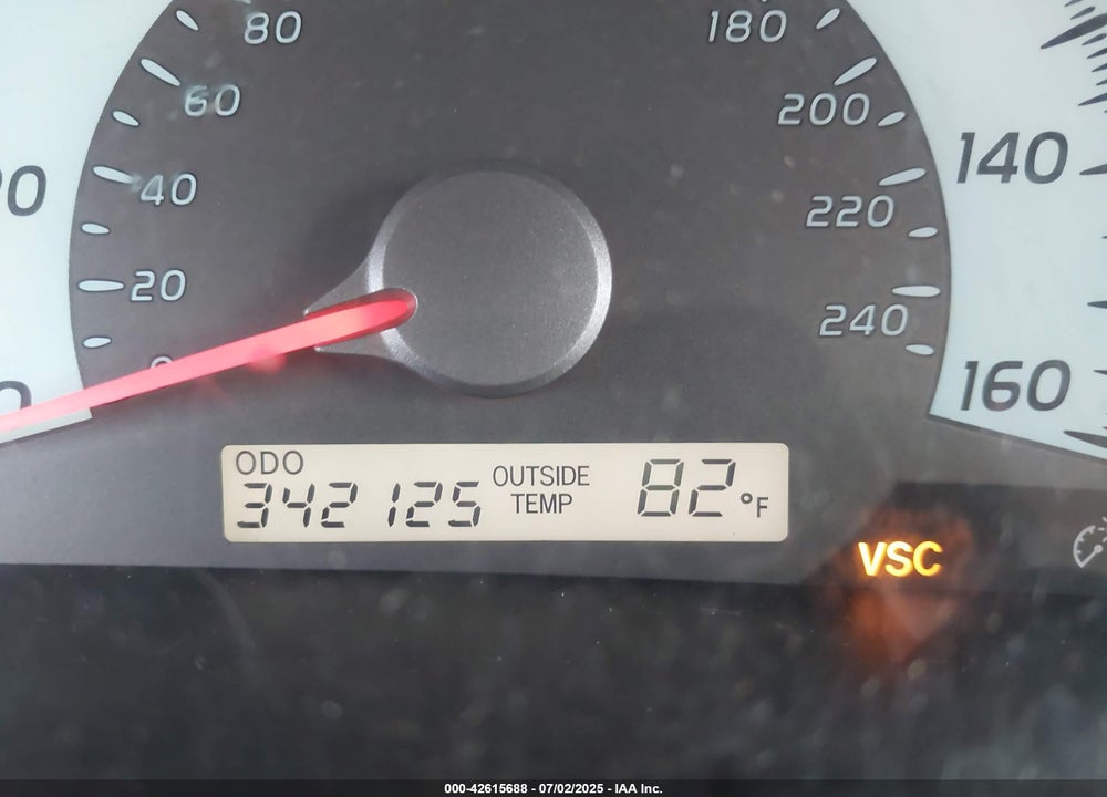 2007 TOYOTA CAMRY SE V6 VIN: 4T1BK46K17U049130