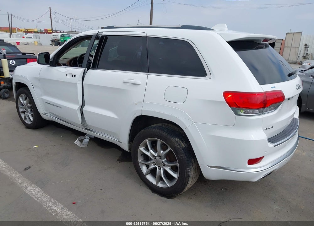 2016 JEEP GRAND CHEROKEE SUMMIT VIN: 1C4RJFJG6GC306129