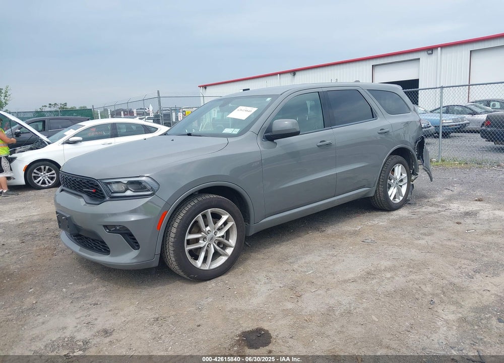 2022 DODGE DURANGO GT AWD VIN: 1C4RDJDG7NC220637