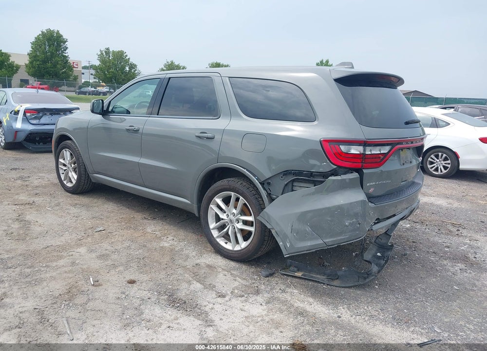 2022 DODGE DURANGO GT AWD VIN: 1C4RDJDG7NC220637