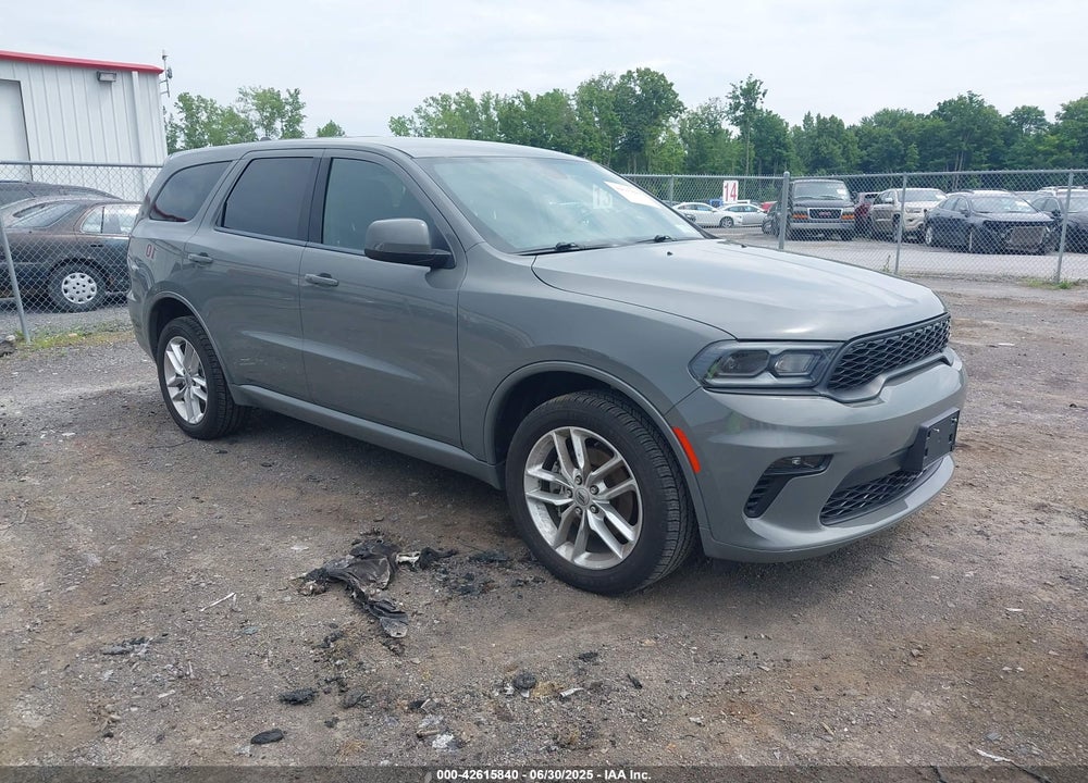 2022 DODGE DURANGO GT AWD VIN: 1C4RDJDG7NC220637