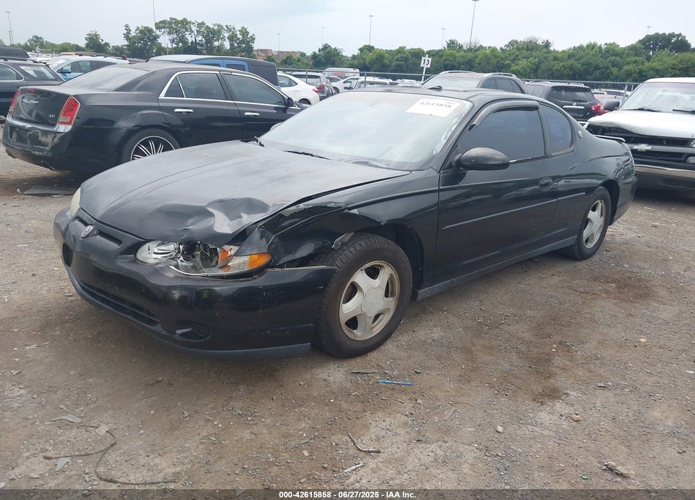 2000 CHEVROLET MONTE CARLO LS VIN: 2G1WW12E4Y9215379