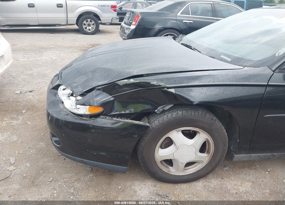 2000 CHEVROLET MONTE CARLO LS VIN: 2G1WW12E4Y9215379